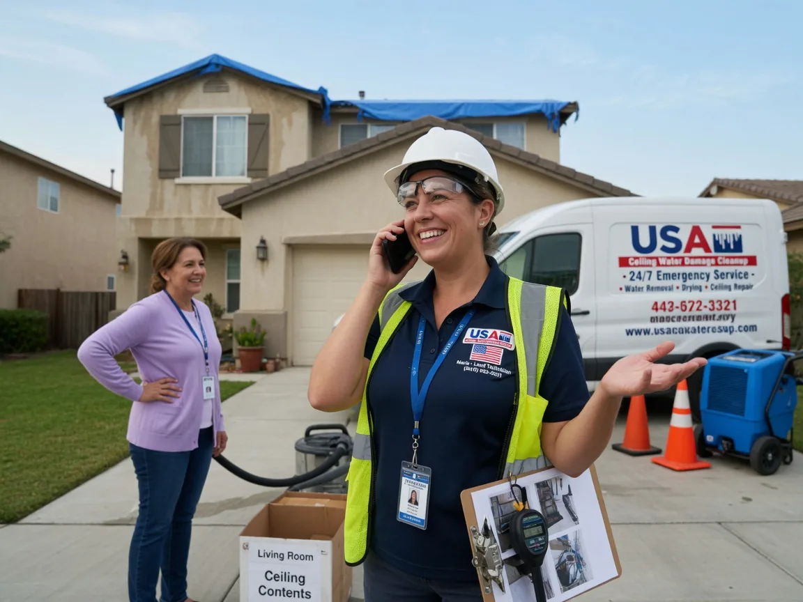 Ceiling Water Damage Restoration Lewisville, OH FAQs